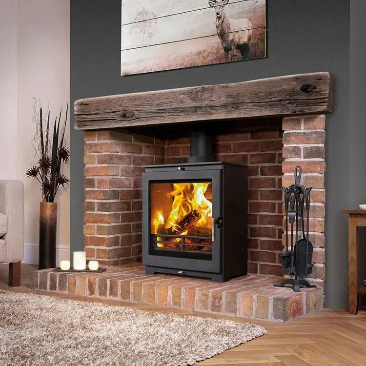 Modern European Style Indoor Household Heating Wood Burning High