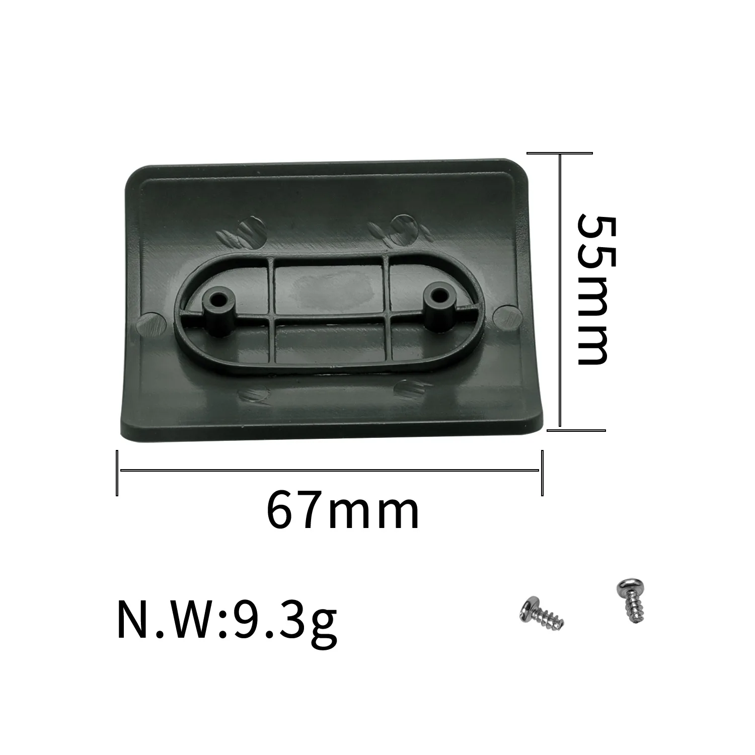 Frame Rear Fender License Plate Frame with Screws for xiaomi Pro2 Electric Scooter Parts Accessoires Trottinette Électrique