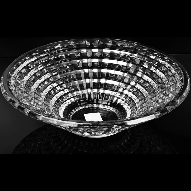 Footed Small Glass Fruit Bowls Footed Sweet Serving Stand Gold Rim