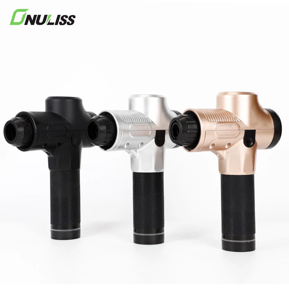 Percussion Rohs Powerful Hand Held Speed Gun Massager Massagepistol Pistolet De Impulse Massage Vibration Muscle Massage Gun