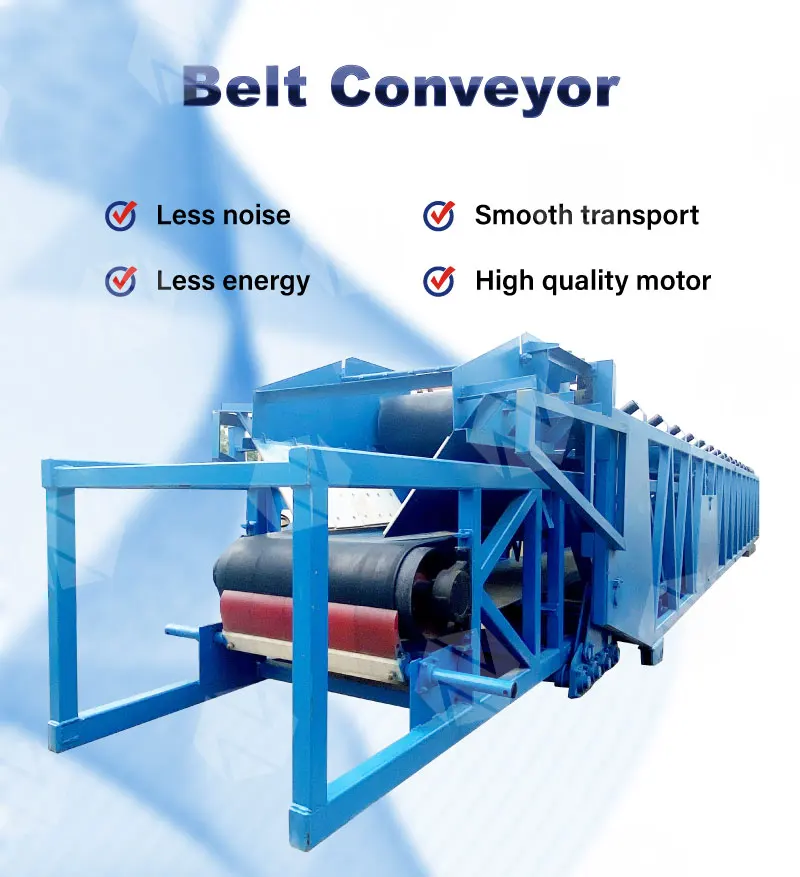 Concrete Convey Quarry Assembly Line Coal Bauxite Mine Tubular Conveyor Belt Machine for Sand Loading