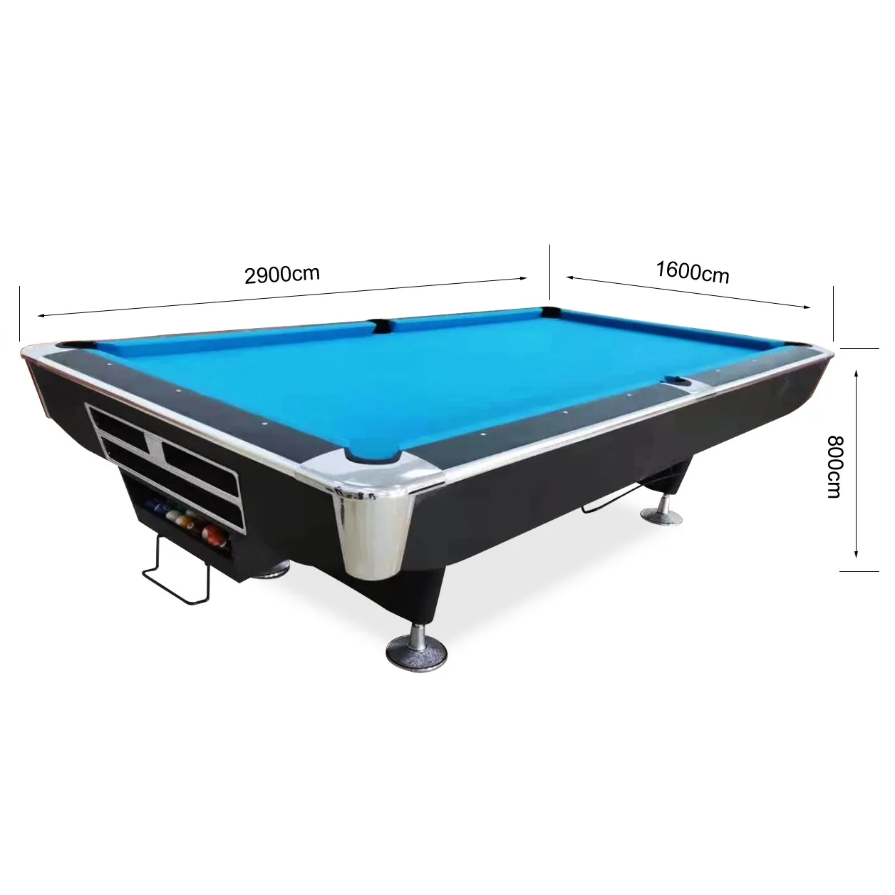 Popular Advanced Quality 9 Feet Tournament Slate Pool Billiard Table with Automatic Ball Return System with Accessories on Sale