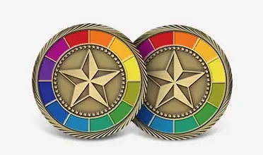 9 to 12 enamel colors sample