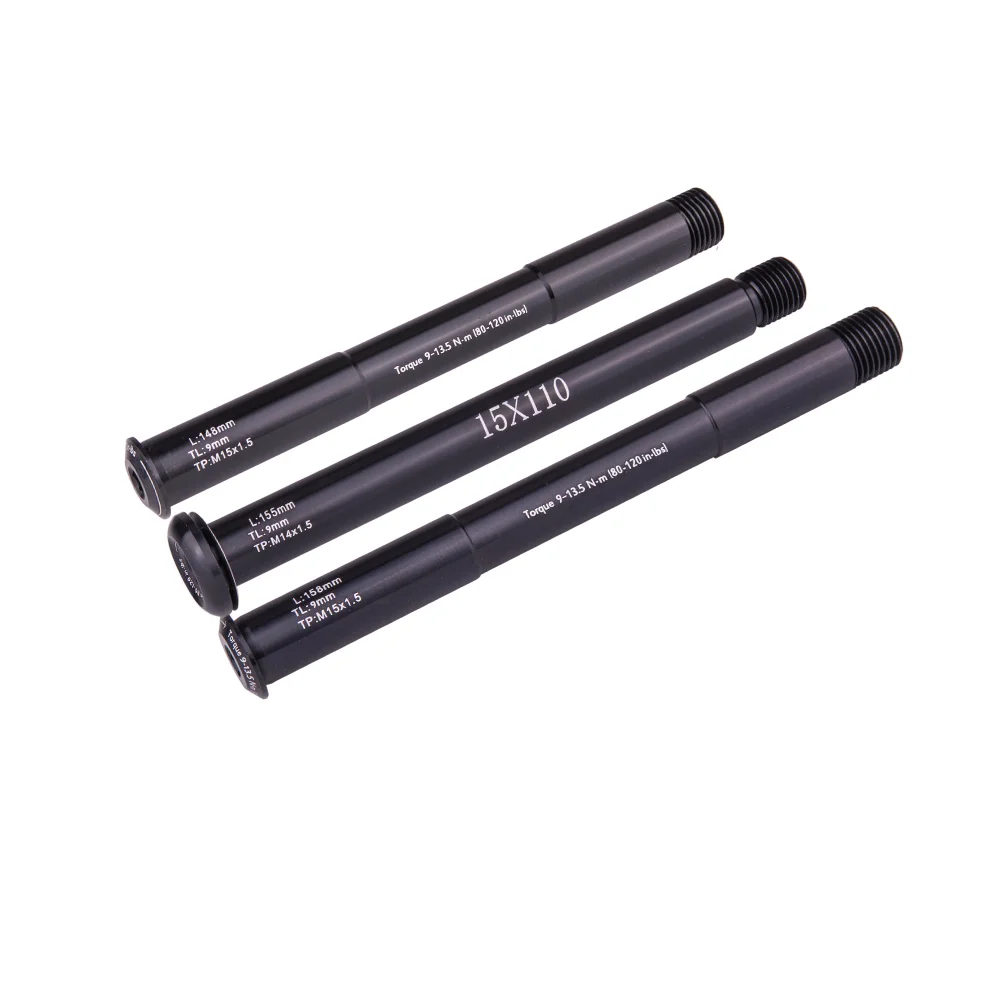 Axe creux vélo de 145 mm avec roulements pour roue arrière