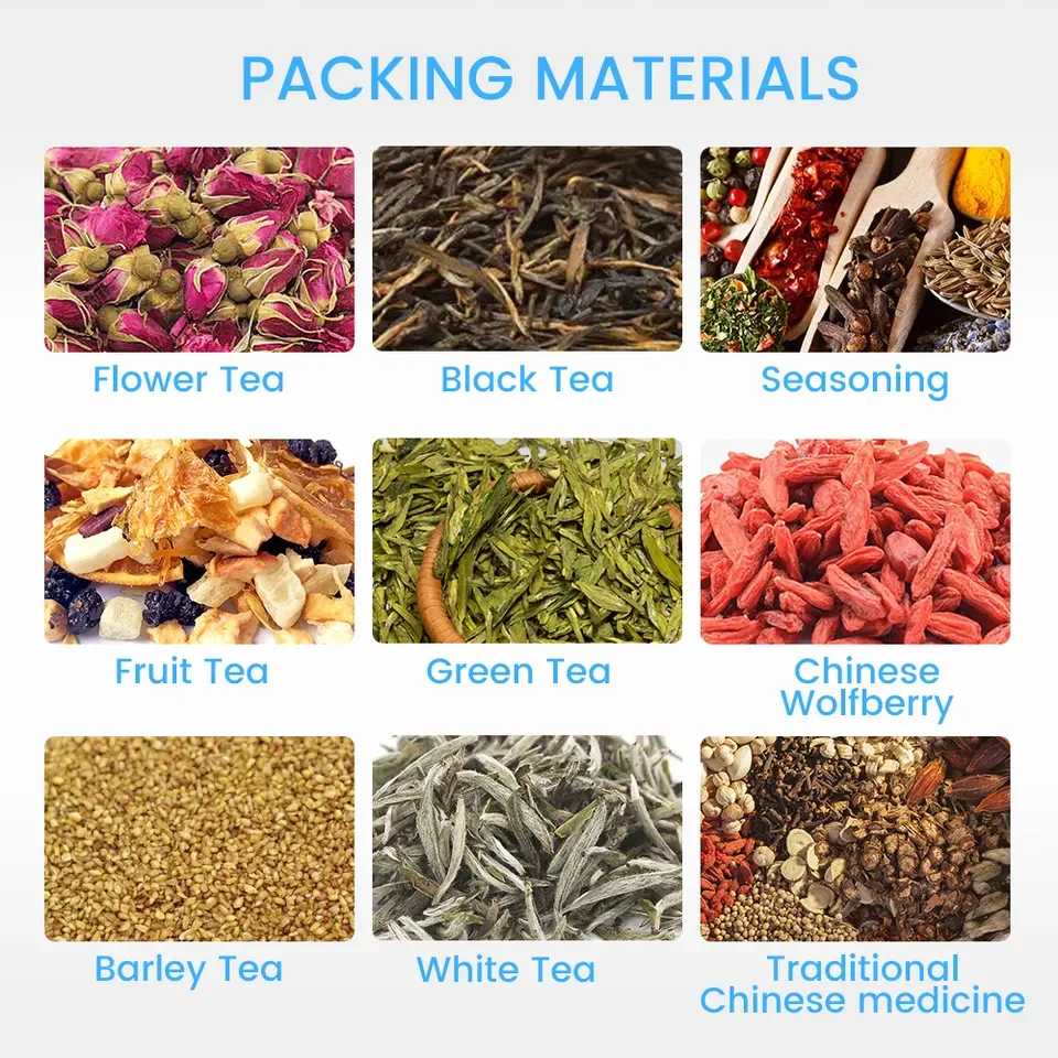 Fully Automatic Triangular Bag Tea Packaging Machine