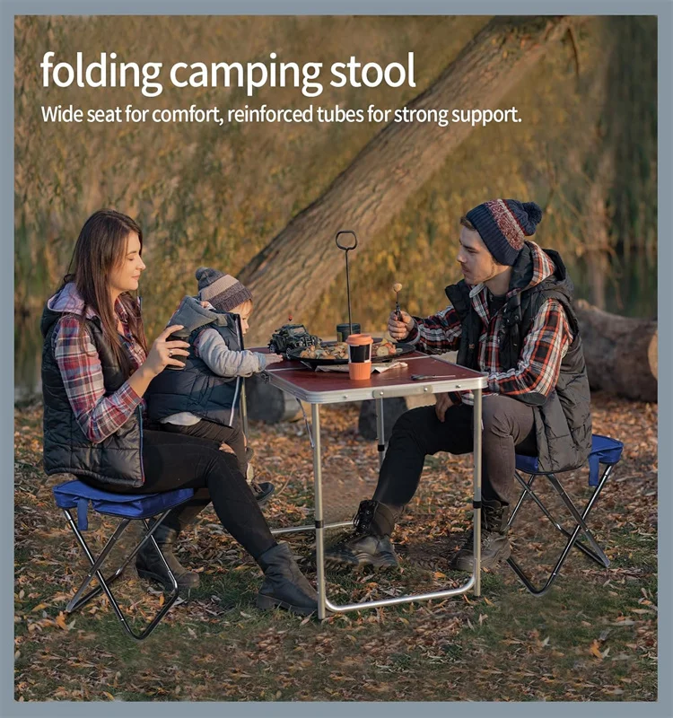 Outdoor Gardening Ultralight Backpacking Stool Portable Folding Stool Camping Stool