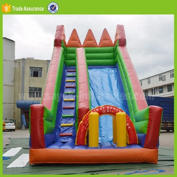 Inflatable Fun City Slide Inflatable Jumper Slide Combo Big Inflatable Water Oark Equipment Slide Park