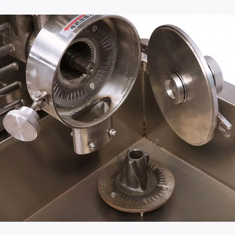 Ручная кукурузная мельница производство кунжутного порошка коммерческая для перца многофункциональная шлифовальная машина влажного