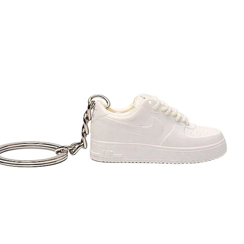Popular 1:6 Toy Zone 3d Rubber Af1 Shoes Keyring Mini Sneaker Key ...