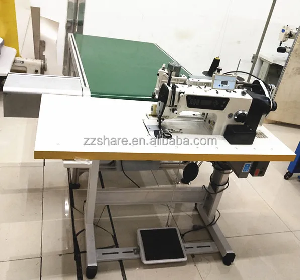 Vertical Blind Stich Sewing Machine Semi Automatic Curtains Pleat Hemming Machine