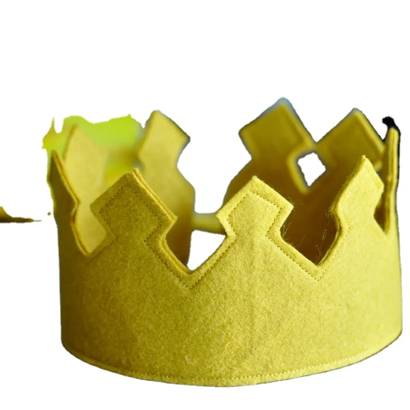 Cappello Compleanno Corona in Tessuto con Numeri Intercambiabili da 1-9 lankai Corona di Compleanno in Feltro per Bambini per Forniture per Feste di Compleanno di Ragazzi o Ragazze 