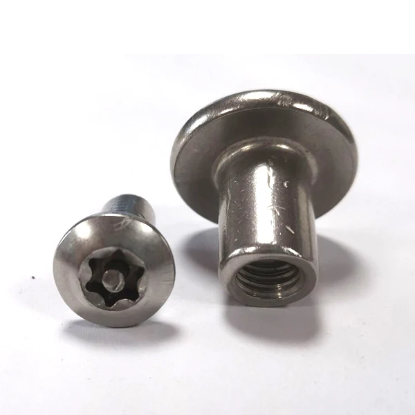 Fastener Torx Security Barrel Nut Countersunk Hexagon Stainless Steel Sleeve Nut
