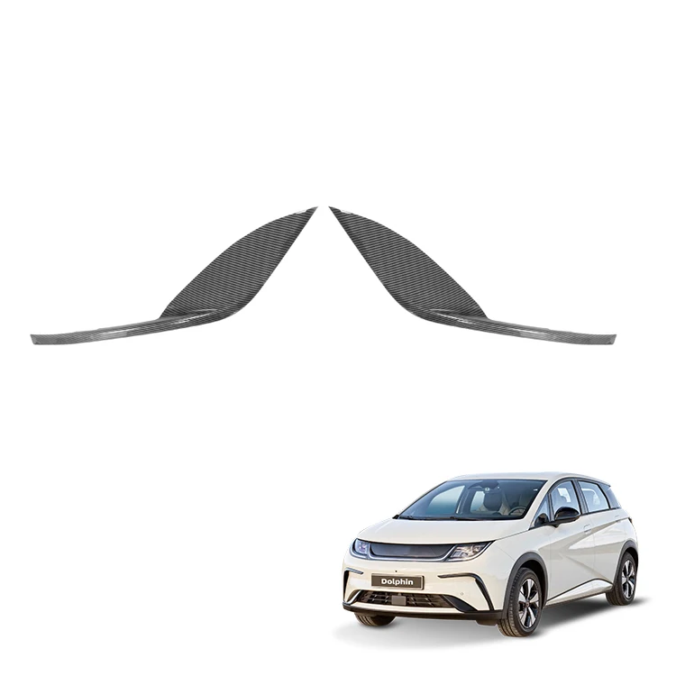 Накладки на передний бампер для BYD Dolphin Atto 1, аксессуары для модификации переднего бампера с ABS, украшения для экстерьера