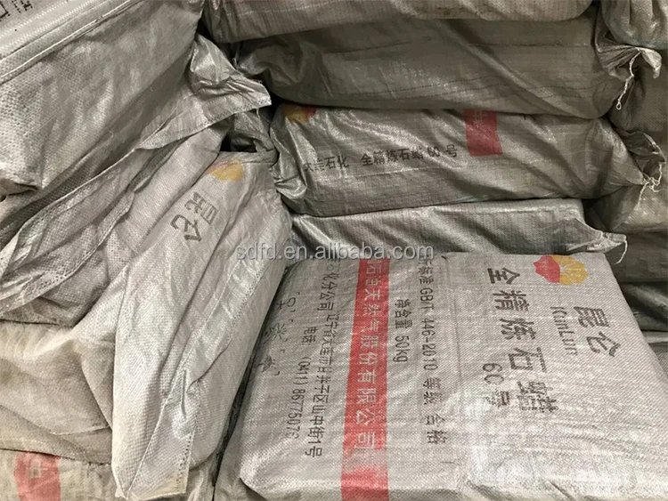 Wax for Candle Making 58 Fully Refined Paraffin Wax Made in China Factory White Solid Phase Change