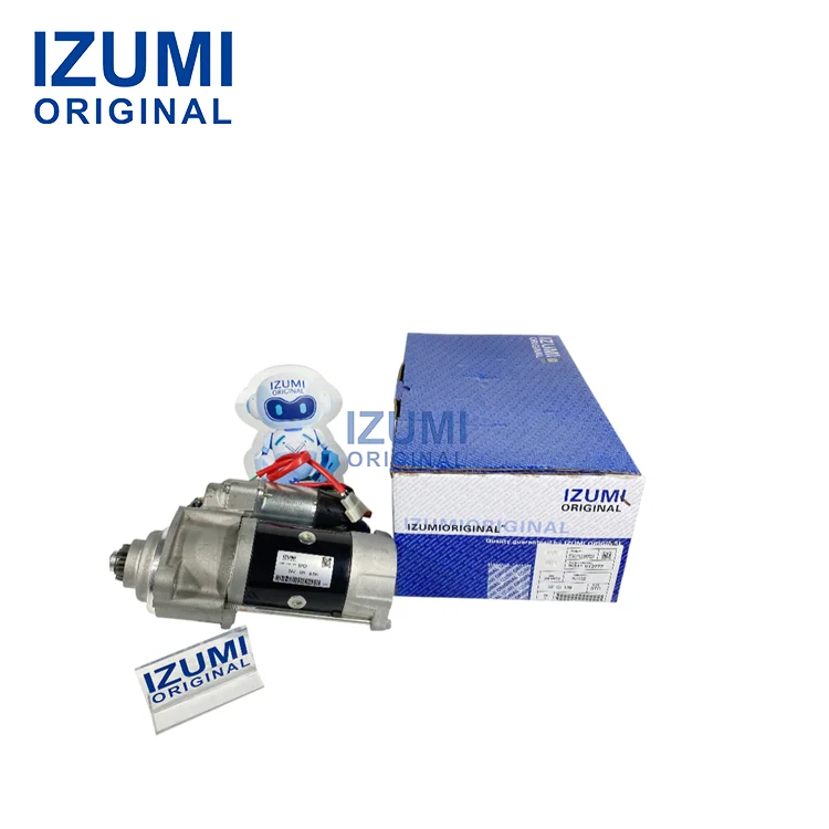 Αρχικό εξάρτημα ντίζελ IZUMI 4BT, B5.9, QSB4.5, ISDE, ISBE για εξαρτήματα κινητήρα Cummins, ηλεκτροκινητήρας εκκίνησης 5801577135, 4892338