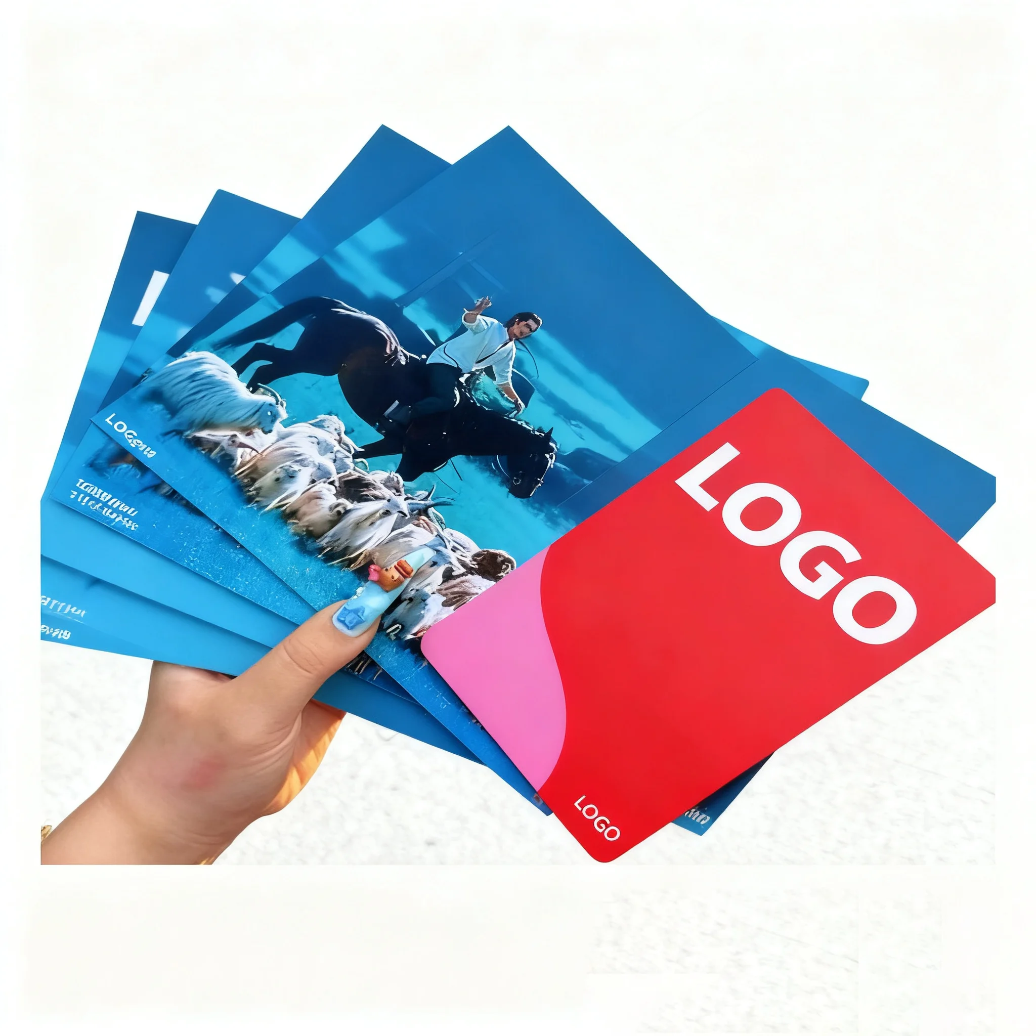 product custom cmyk digital printing a4 double folding leaflet film lamination art coated fancy embossing business brochure quick-6