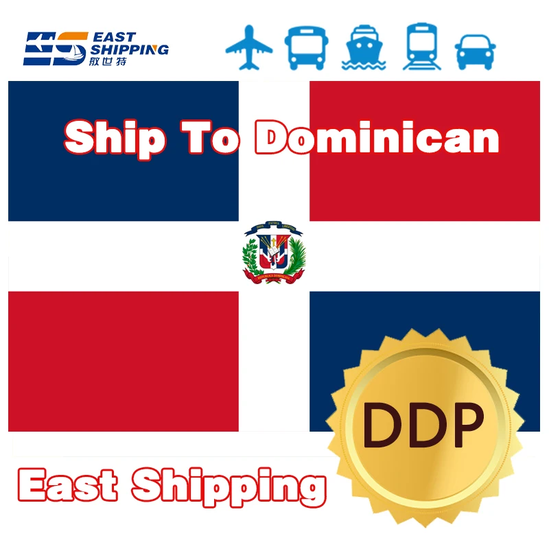 China To Dominican Shipping Agent Freight Forwarder DDP Double Clearance Tax Door To Door Transport To Domonican