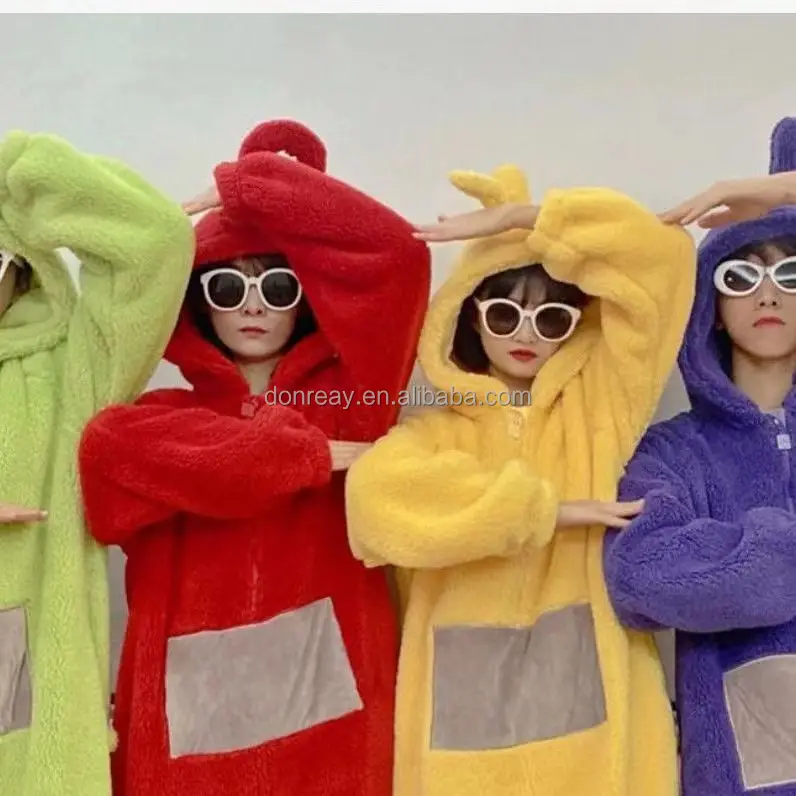 Halloween Teletubbies Costume Cute Cartoon Teletubbies One-piece Couple ...