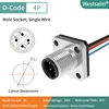 M12-D-4 male