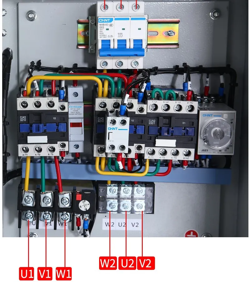 マシンモーター正反転スイッチ用35kwスターデルタスターター