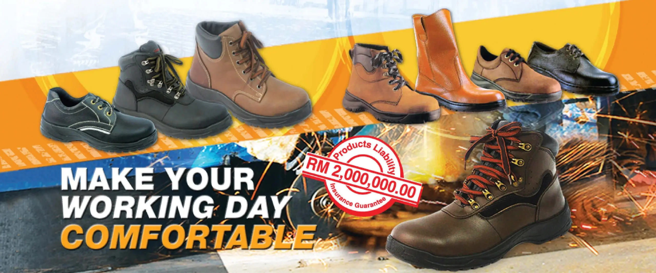 Oem Odm Construction Leather Sport Sepatu Steel Toe Jogger Waterproof