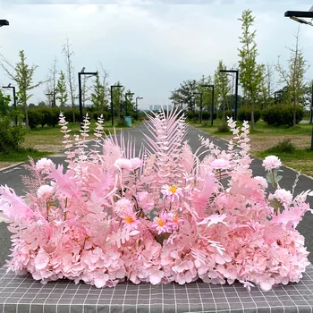 Floor Arranging Flowers Commercial Shop Celebration Decoration Hot Selling Wedding Simulation Silk Carton Box Mother&#39;s Day