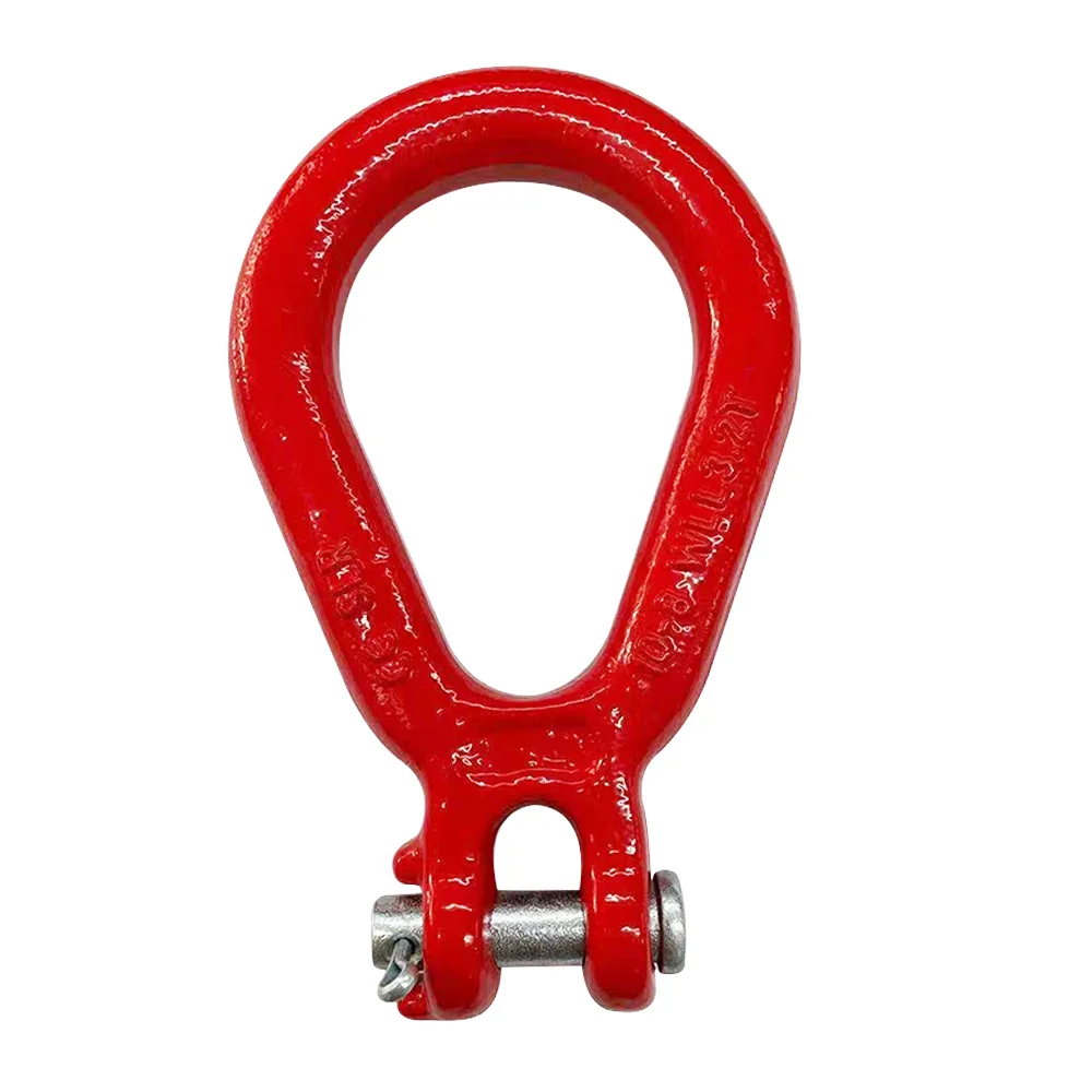 G80 Drop Forged Pear Shape Clevis Link for Lifting