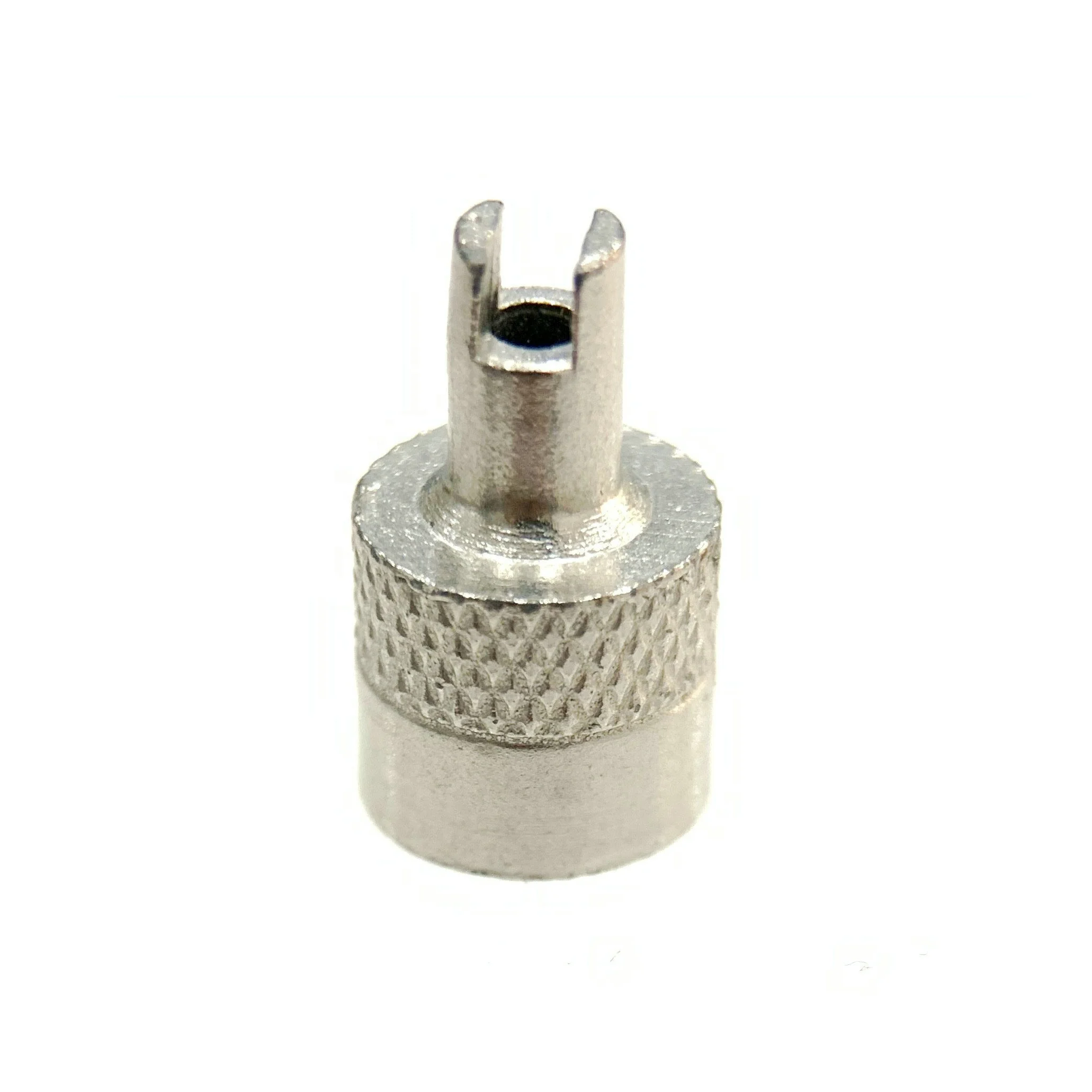 Zinc Alloy Key Metal Slotted Head Valve Caps With Key Core Remover Tool Buy Zinc Alloy Valve