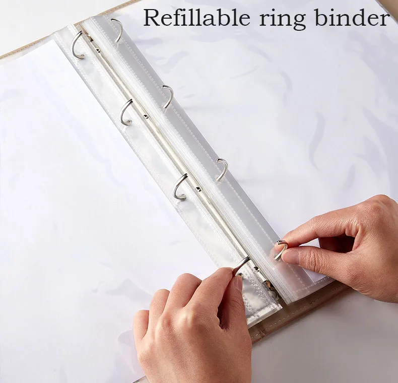 Refillable File Folder Binder Music Book