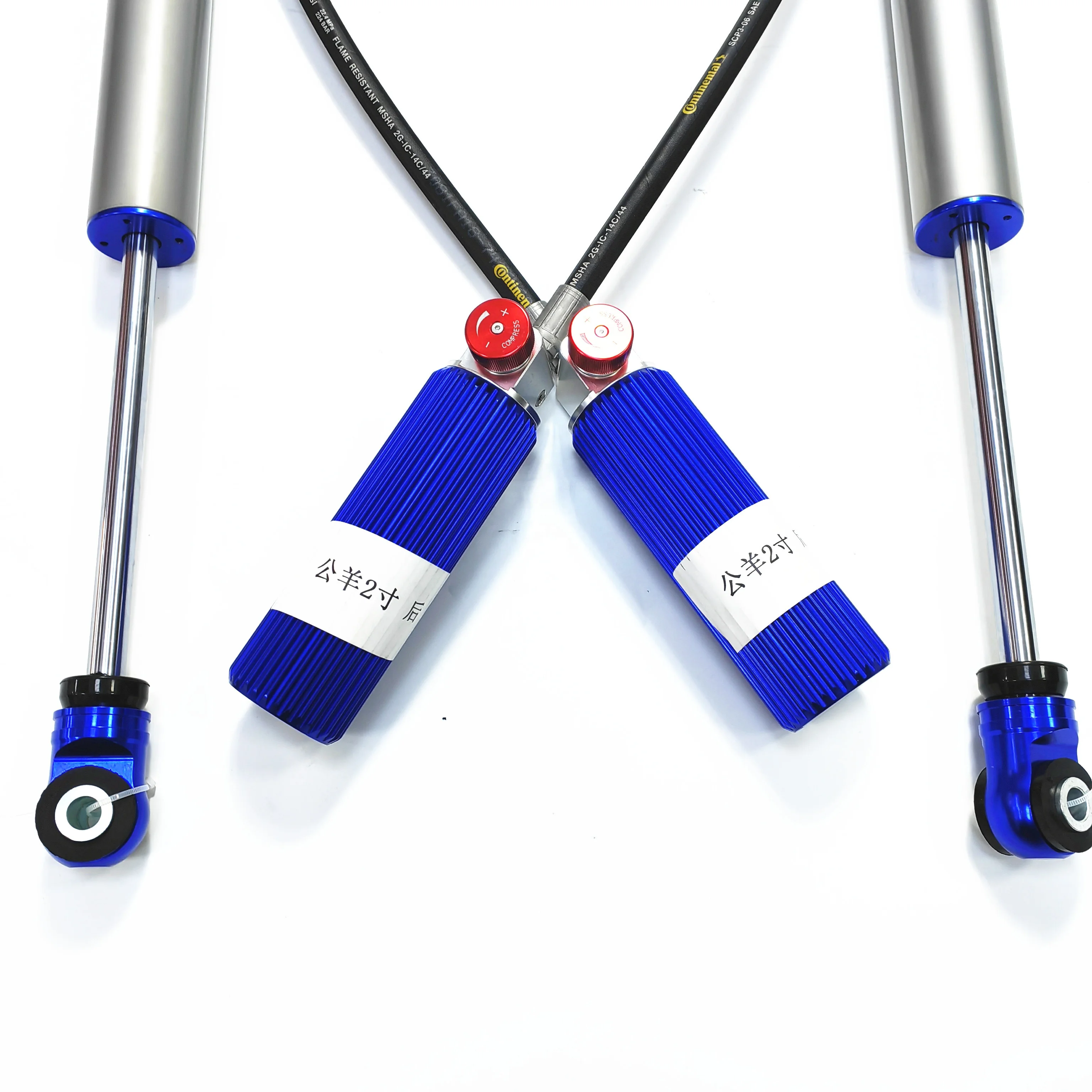 JOKA High Performance Offroad Adjustable 4WD Racing Suspension 4x4 Coilover Shock Absorber for Dodge Ram 1500 2'' Lift