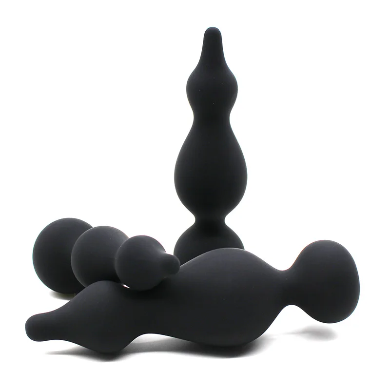 plug anal noir Glittering Trio from ANOS