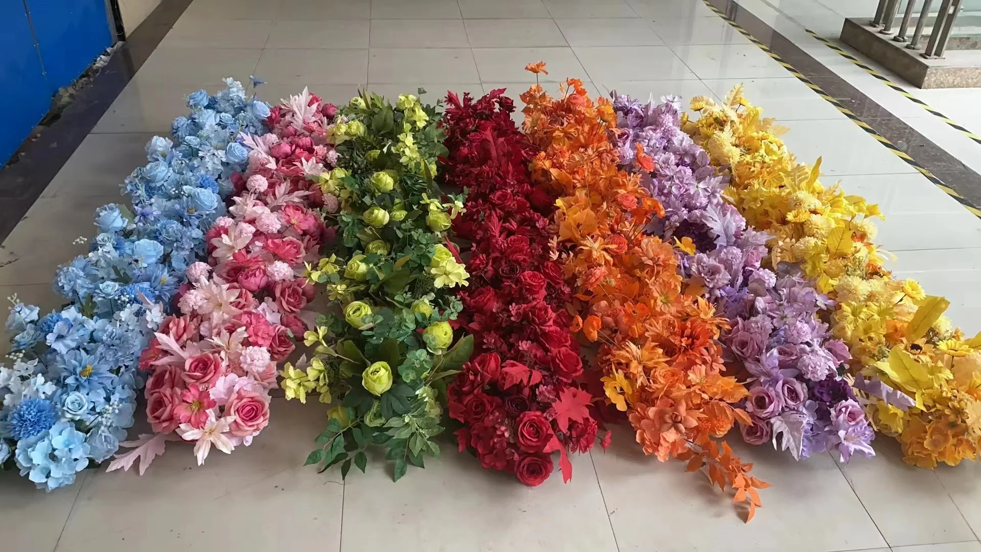 Heart Shaped Arch Artificial Flower Creative Wedding Decor Party Decor