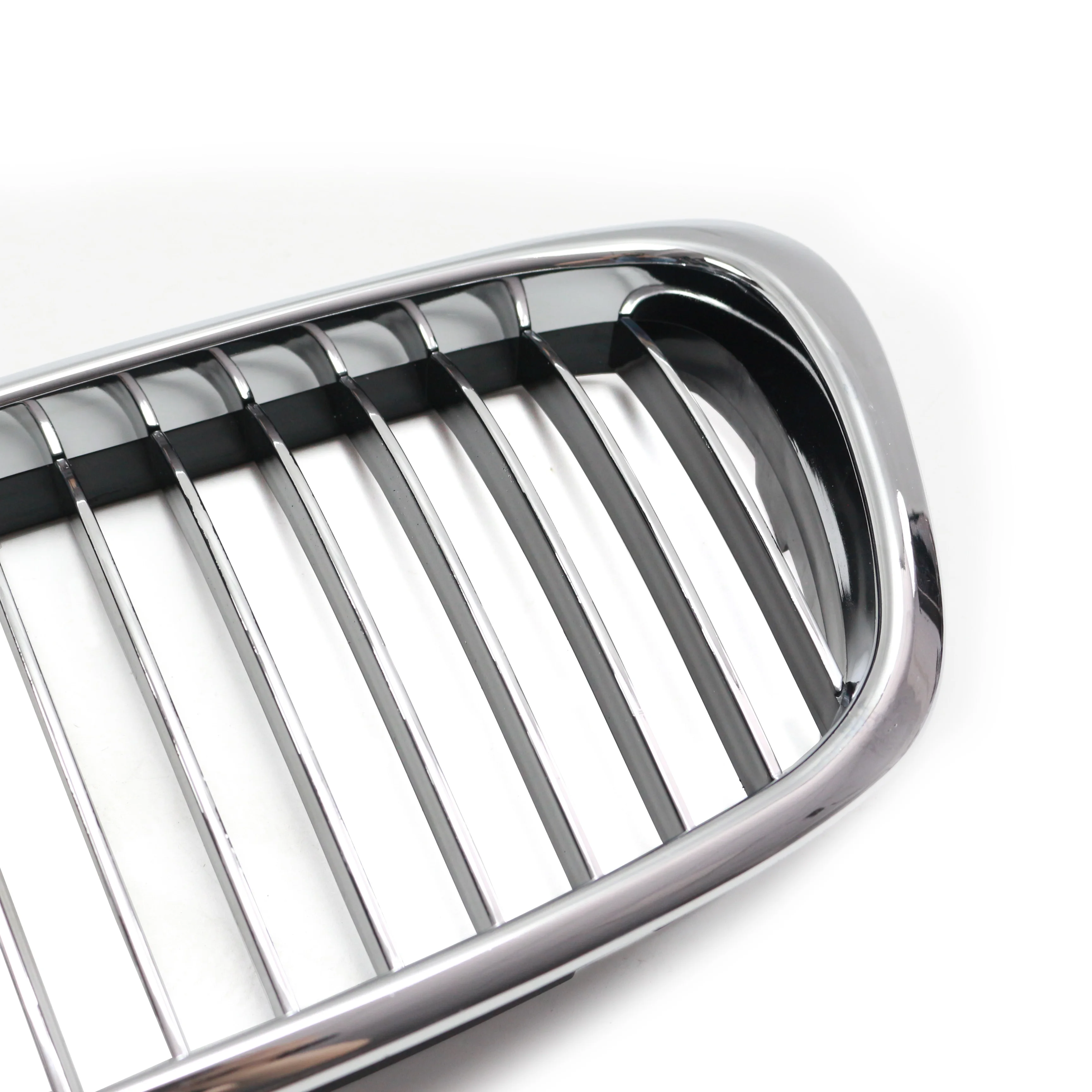 product tiypeor front kidney grille for bmw 5 series e39 2002   2004 upgrade double slat racing bumper grille hood grill203-6