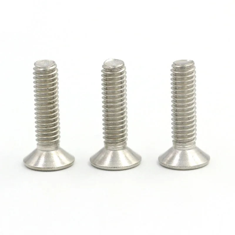 Ultra Low Profile M3 M4 M5 M6 M8 SS Stainless Steel Black Oxide CM Thin Flat Head Allen Wafer Hex Socket Cap Screws
