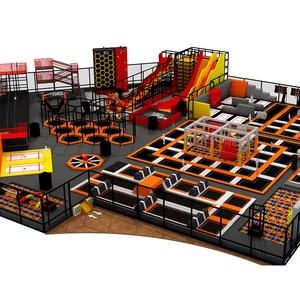 Trampoline Park Equipment for Hot Selling Kids and Adults Amusement Park