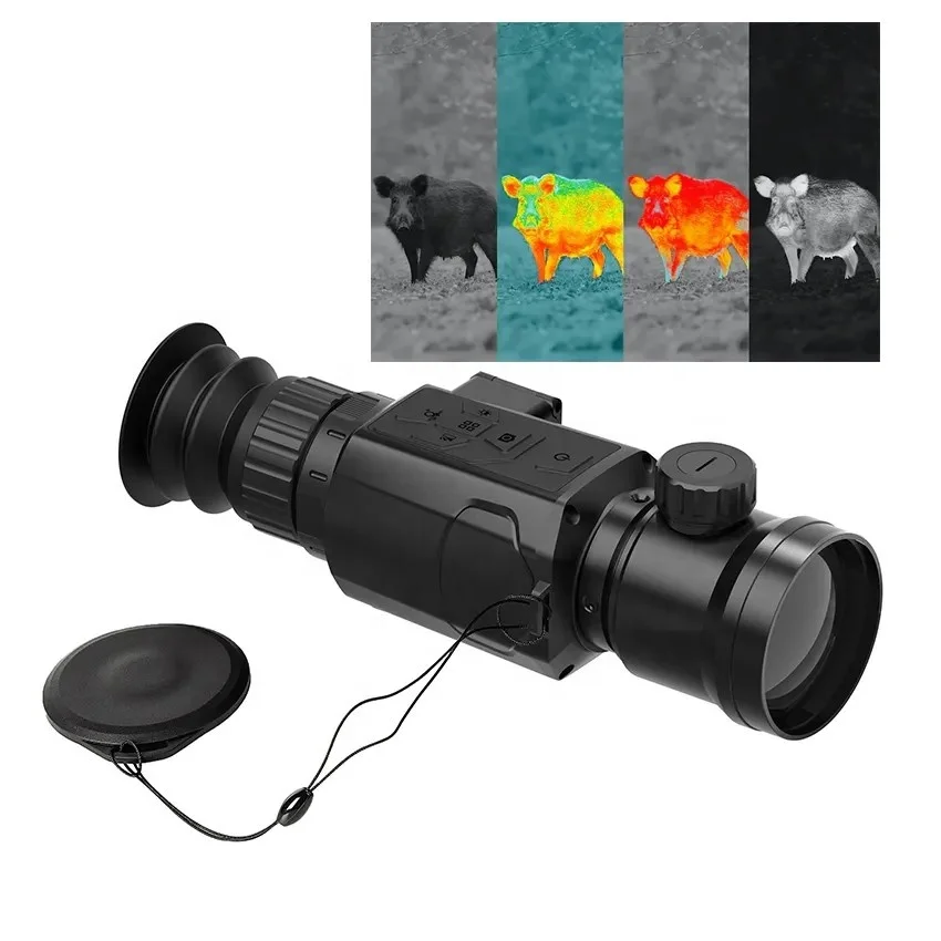 Hti HTC18 35mm Objective Lens Night Vision Hunting Thermal Sight Monocular Thermal Imaing Night Vision Scope Long Range