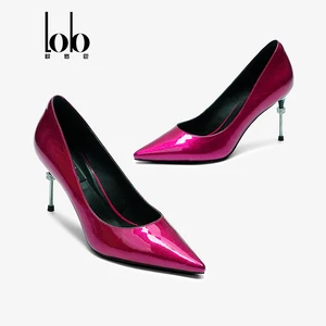 Ladies Fashionable Pointed Toe Dressing Shoes 8.5cm High Thin Heel Breathable Professional Office Shoes for Women Summer OEM/ODM