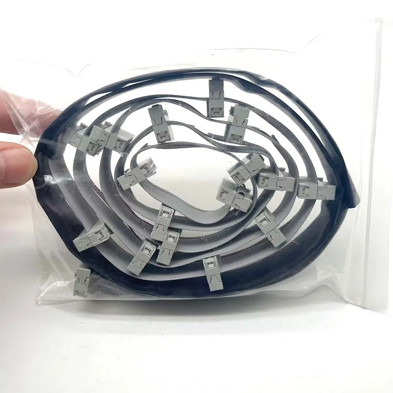 Textile Machinery Accessories Connecting Cable with 16+1PIN for Jacquard Loom Spare Parts Connecting Cable with14+1 PIN