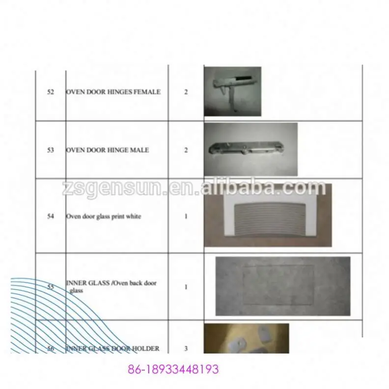 Печь с 6 горелками из нержавеющей стали плиткой запчасти для газовой плиты