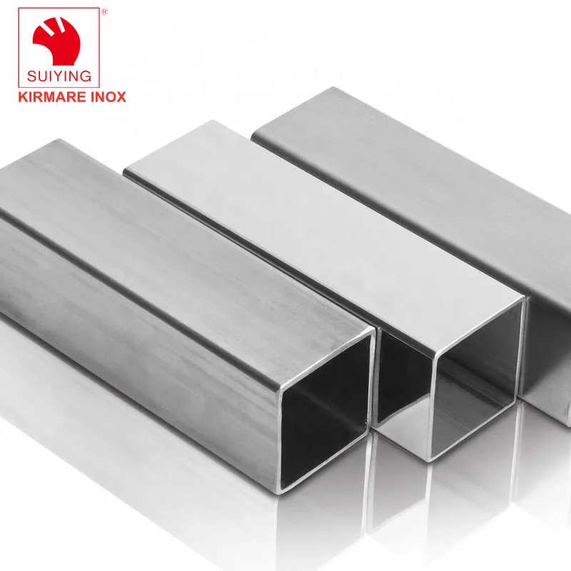 316L Stainless Steel Decorative Rectangular Pipes