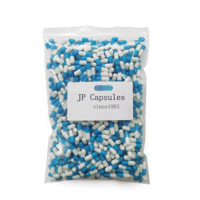 גודל 0 Pharmaceutical Edible Gelatin Capsules Empty