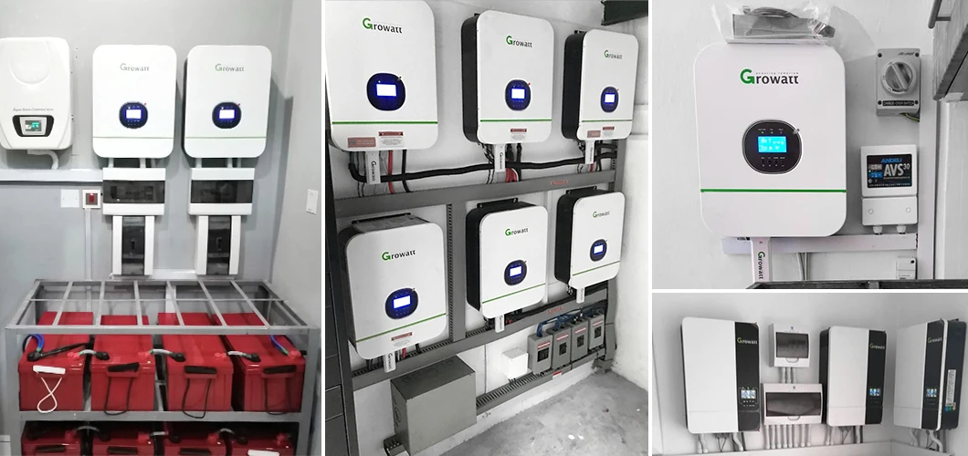 Growatt OFF Grid Hybrid Solar Inverter - 5KW SPF 5000TL HVM