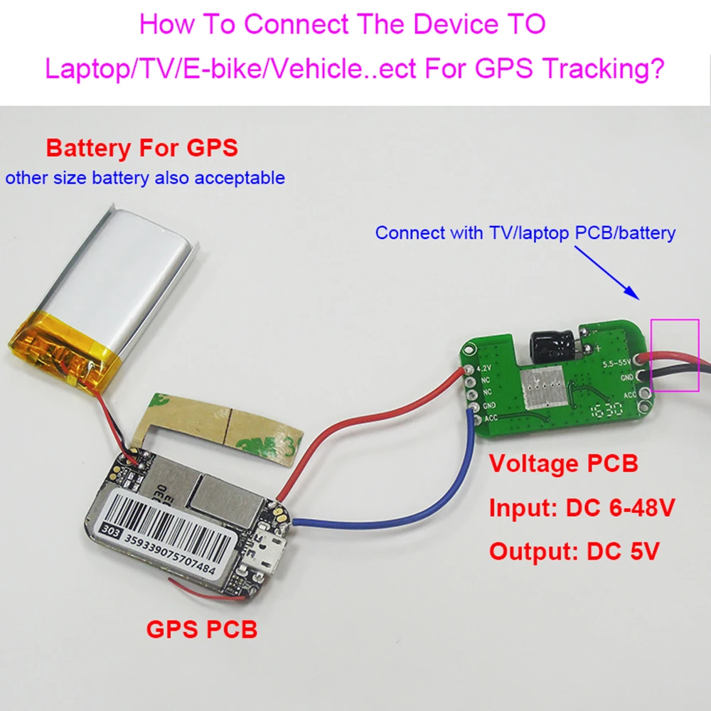 Laptop Smart GPS Tracker Mini Location GPS Tracker for TV Laptop Anti Theft Coin Size Micro Laptop GPS Tracker TV01