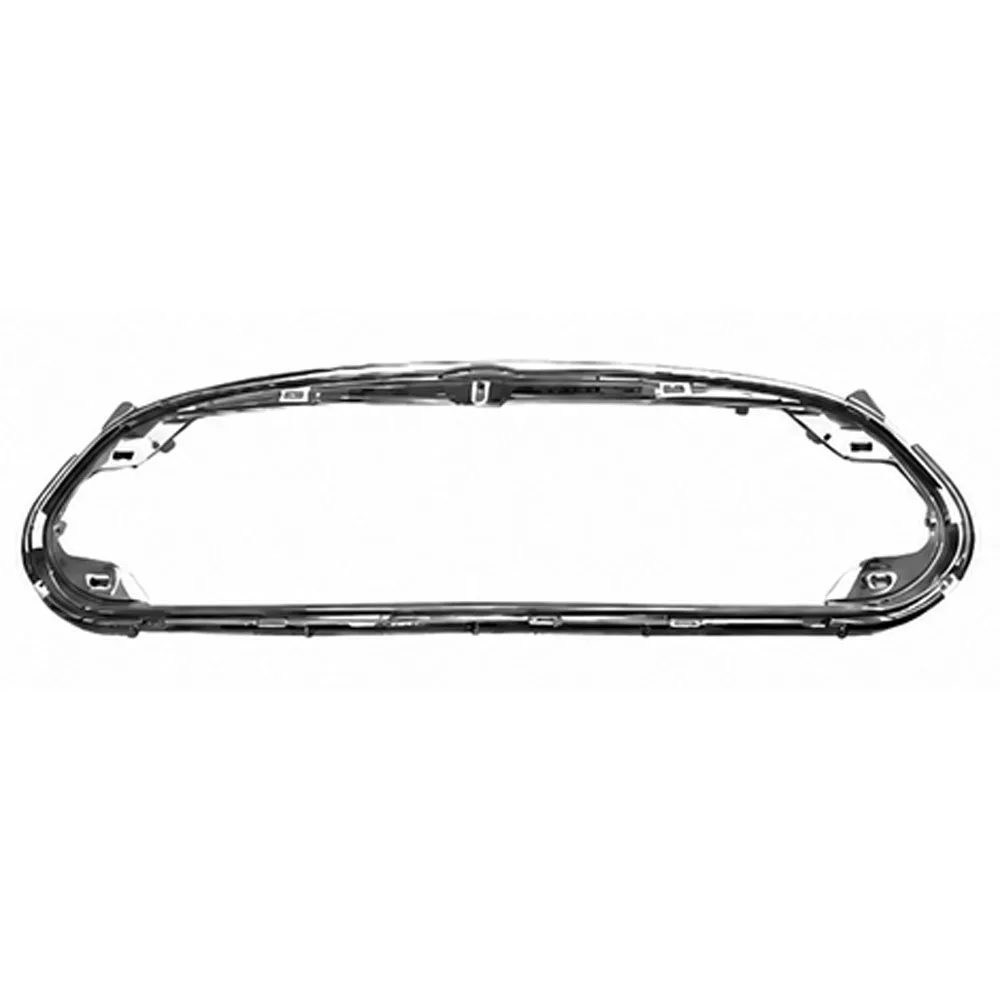 Durable Chromed Grille Frame (Front Fascia Trim) OEM 1017414-00-D Car Exterior Replacement Parts for Tesla Model S 2012-2016