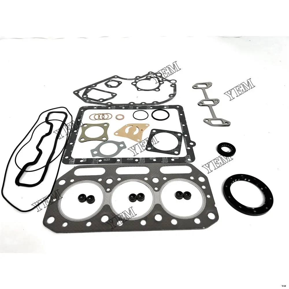 Complete Gasket Set With Head Gasket Fit for Yanmar 3T75HLE Aftermarket Spare Parts