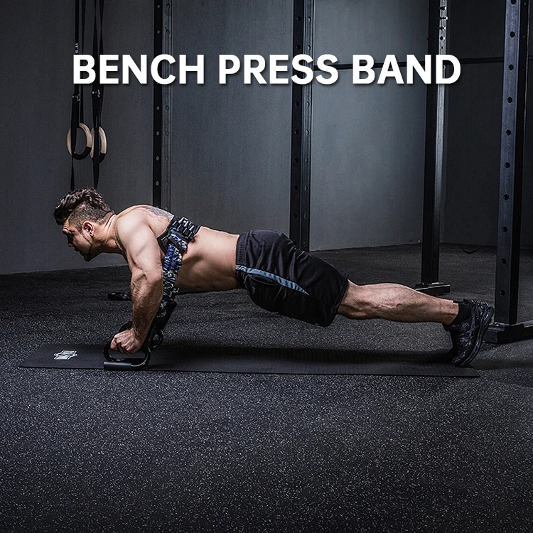 Portable Chest Workout Equipment Push Up Resistance Bands Bench Press