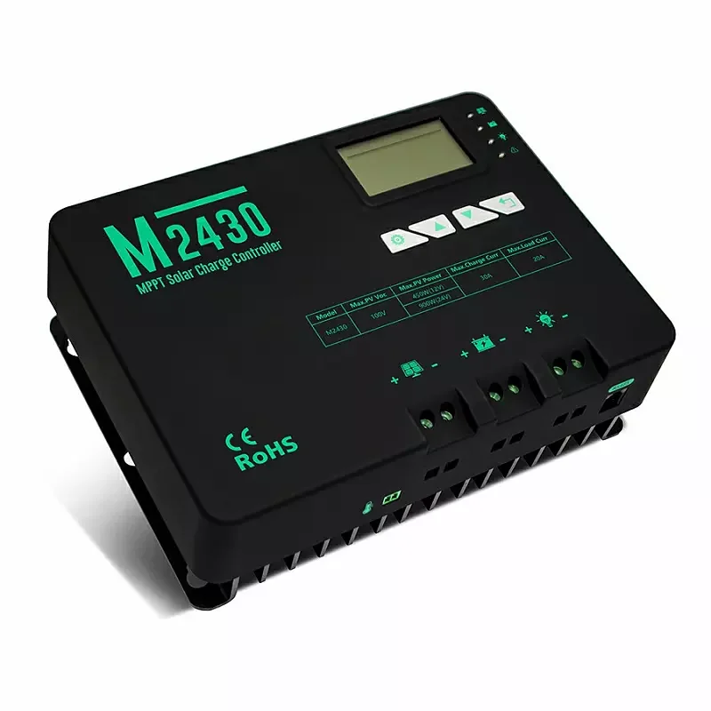 Solar Charge Controllers 20A 30A 40A MPPT Solar Charge Controller 12V 24V