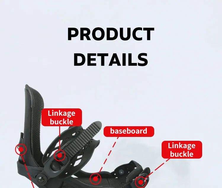 High Quality Snowboard Binding Mount Union Custom Snowboard Mounts