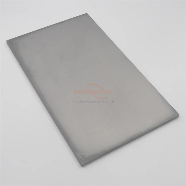 Heat Resistant Silicon Carbide Refractory Plates SSIC/RBSIC/SIC Plate/Block