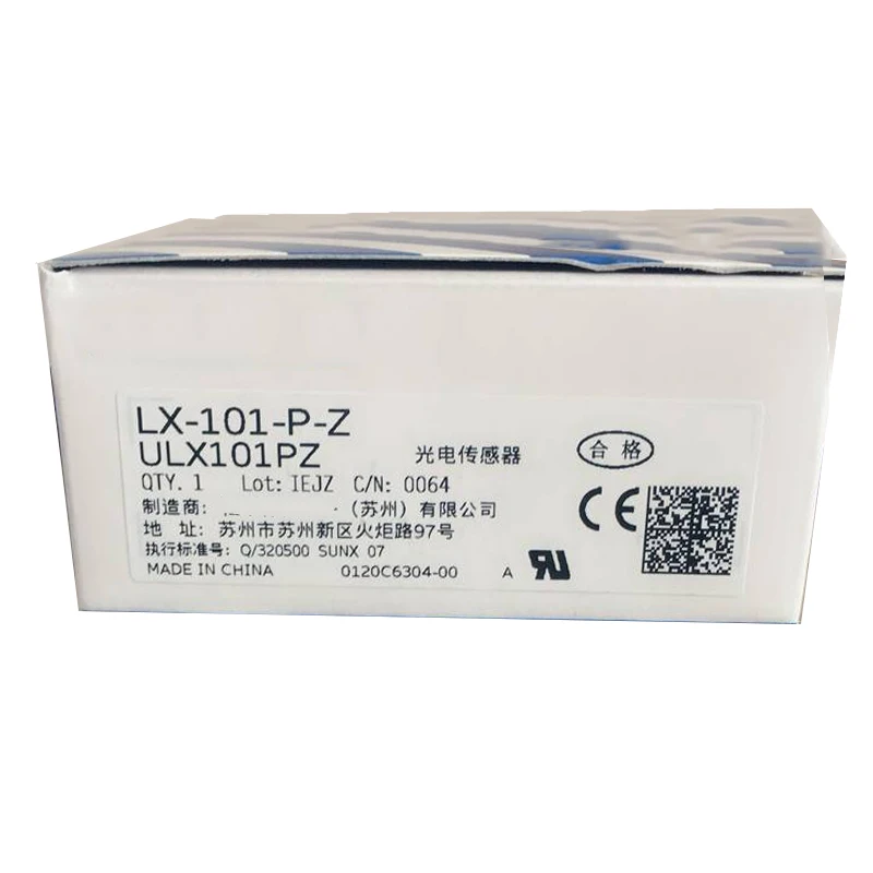 New Original LX-101-P-Z Photoelectric Sensor, LX SeriesHigh detection precision, fast response. Stable operation and excellent anti-interference. Ideal for object detection and position monitoring in industrial automation systems.